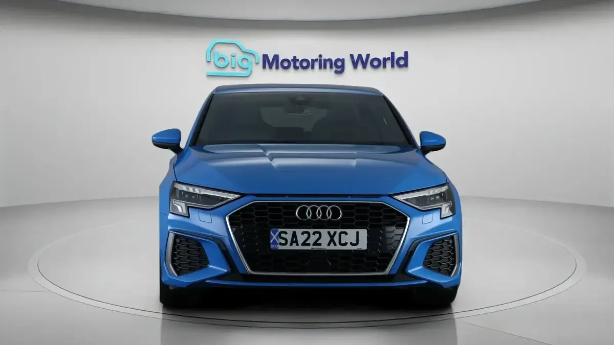 Used Audi A3 e-tron S-Line 2022 Blue Hatchback
