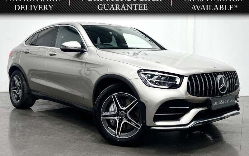 Silver Used 2020 Mercedes GLC43 AMG AMG Coupe | £36,990 (Super price) - Image 1/3
