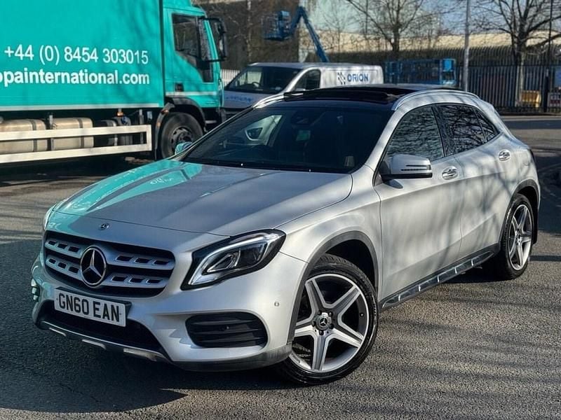 Used Mercedes GLA220 AMG line 177 HP (130 kW) 2017 Silver SUV