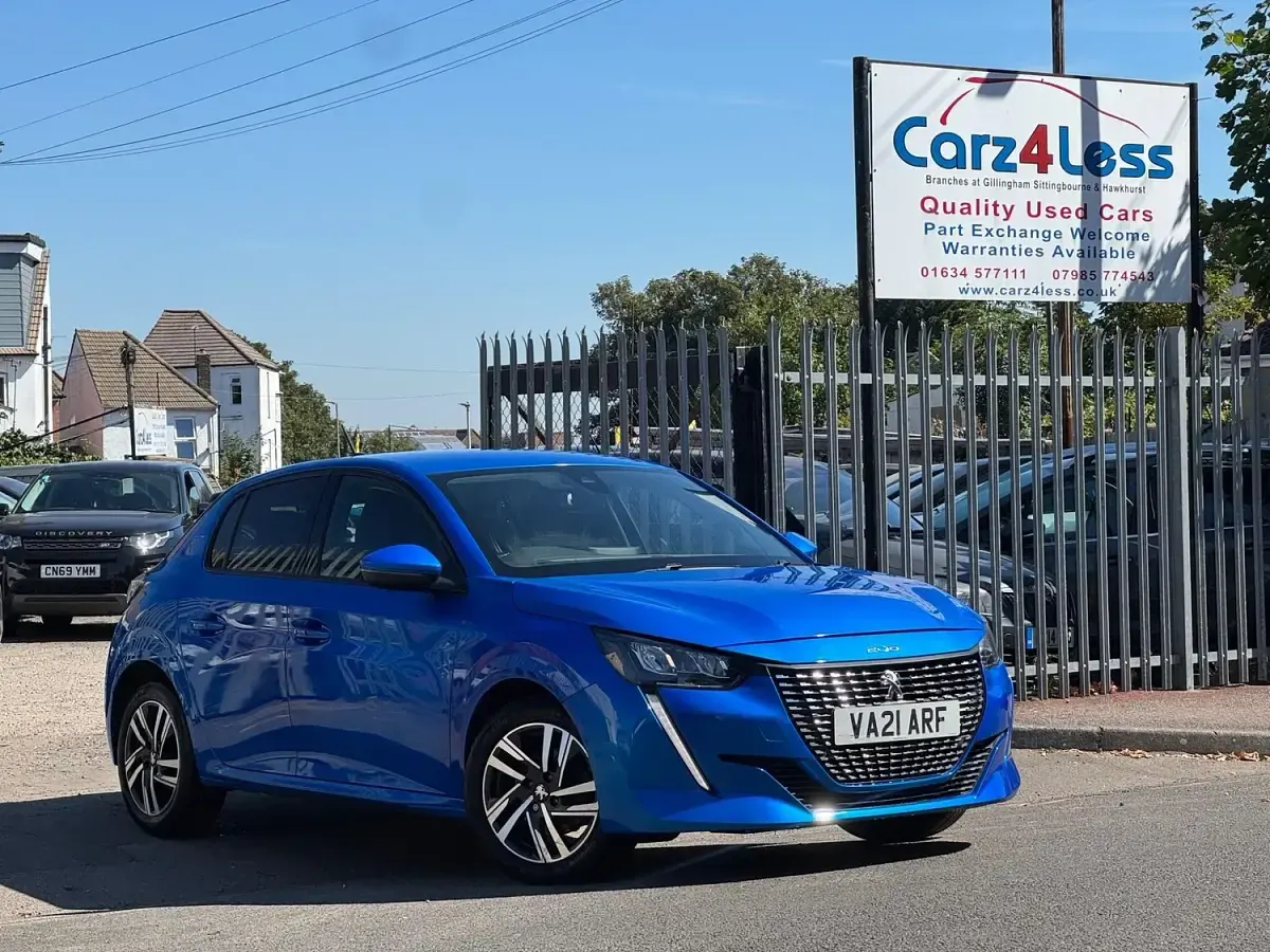 Used Peugeot 208 Allure 2021 Blue Hatchback