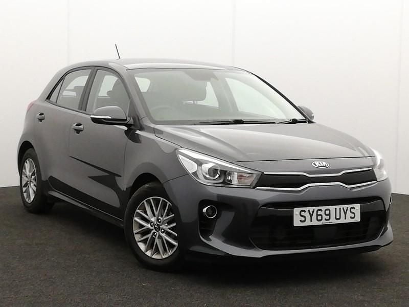 Used Kia Rio 98 HP (72 kW) 2019 Grey Hatchback