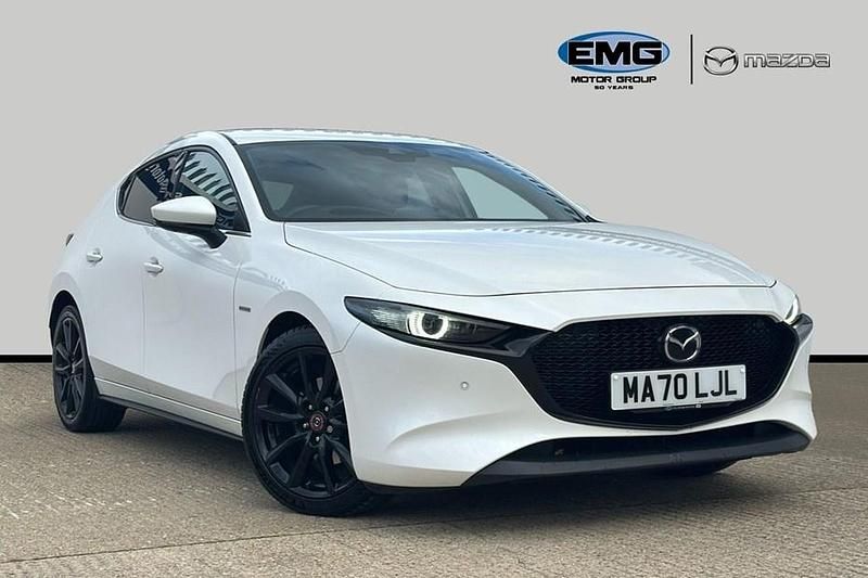 White Used 2020 Mazda 3 Edition Hatchback | £14,695 (A bit pricey) - Image 1/1