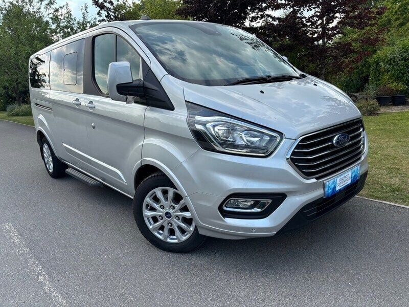 Silver Used 2022 Ford Tourneo Custom Titanium MPV | £27,890 (Expensive) - Image 1/4