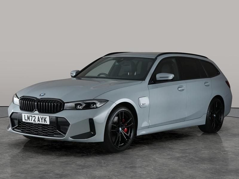 Grey Used 2022 BMW 330e M Sport Estate | £25,937 (A bit pricey) - Image 1/3