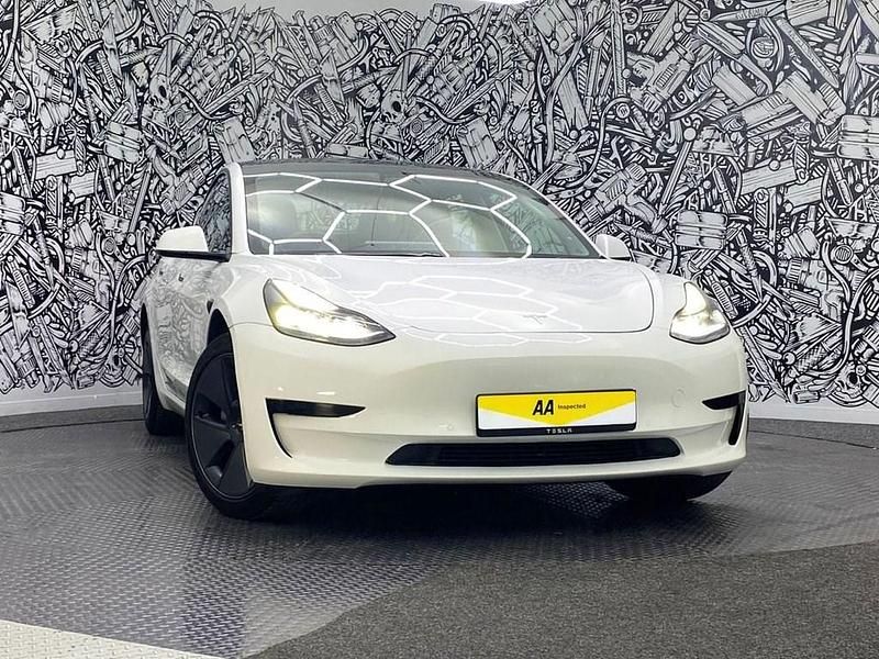 Used Tesla Model 3 254 kW (346 HP) 2021 White Sedan