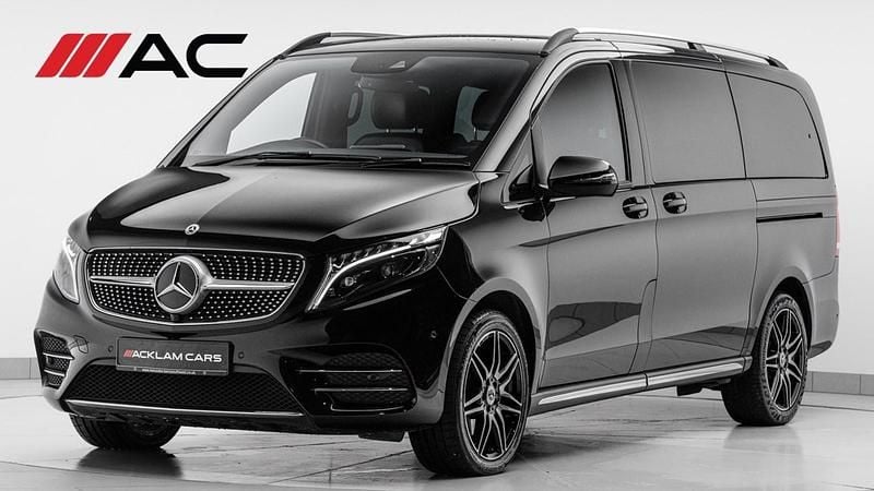 Black Used 2023 Mercedes V220 AMG line MPV | £54,990 (Good price) - Image 1/4