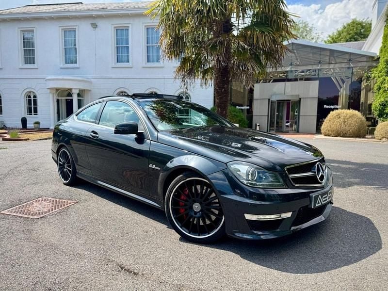 Black Used 2012 Mercedes C63 AMG AMG Edition 1 Coupe | £26,500 (Expensive) - Image 1/4