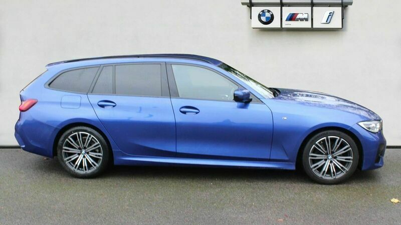 Used BMW 320 M Sport 187 HP (137 kW) 2020 Blue Estate