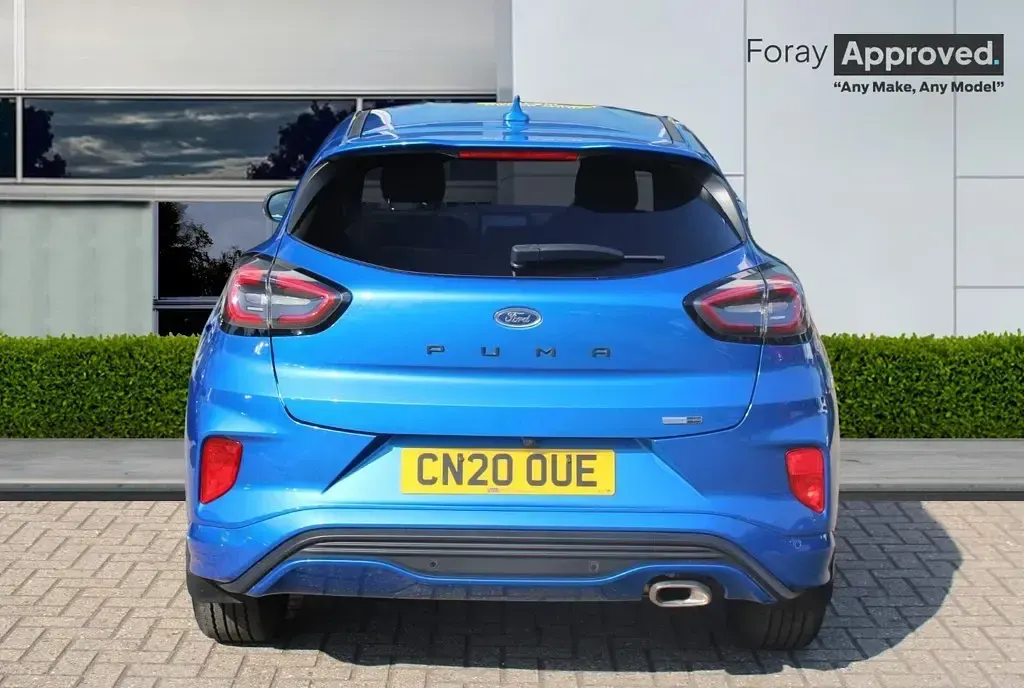 Used Ford Puma ST-Line X 123 HP (90 kW) 2020 Blue SUV