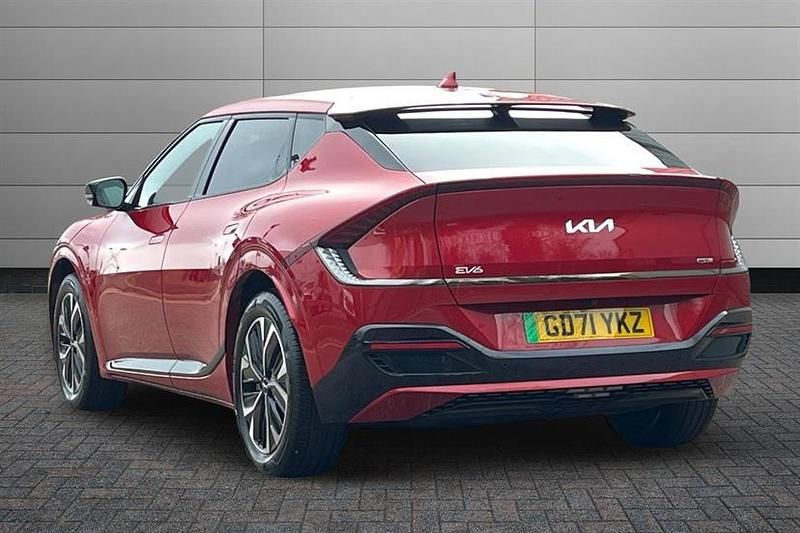 Used Kia EV6 GT-Line 166 kW (226 HP) 2022 Red SUV