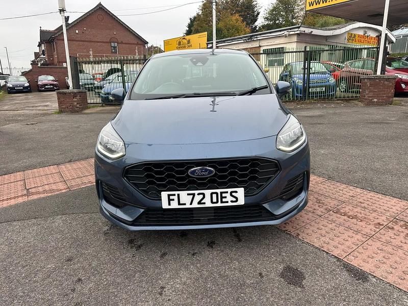 Blue Used 2022 Ford Fiesta ST-Line Hatchback | £9,990 (Good price) - Image 1/4