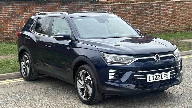 Used Ssangyong (KGM) Korando 163 HP (119 kW) 2022 Blue Estate