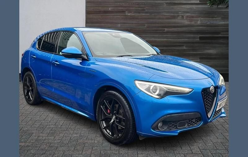 Blue Used 2021 Alfa Romeo Stelvio Veloce SUV | £24,699 (Fair price) - Image 1/4