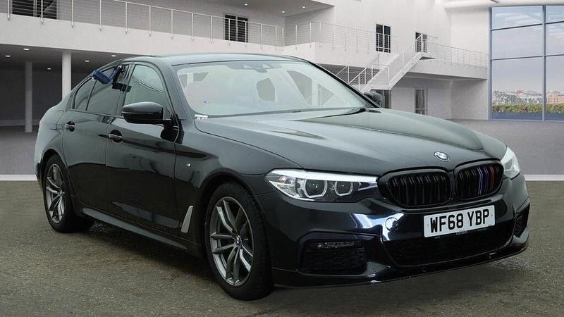 Black Used 2018 BMW 520 M Sport Sedan | £16,990 (Fair price) - Image 1/4