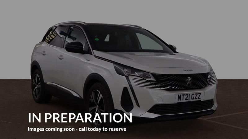 White Used 2021 Peugeot 3008 Premium SUV | £16,720 (Fair price) - Image 1/4