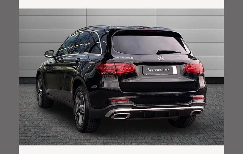 Used Mercedes GLC300 AMG line 254 HP (186 kW) 2020 Black SUV
