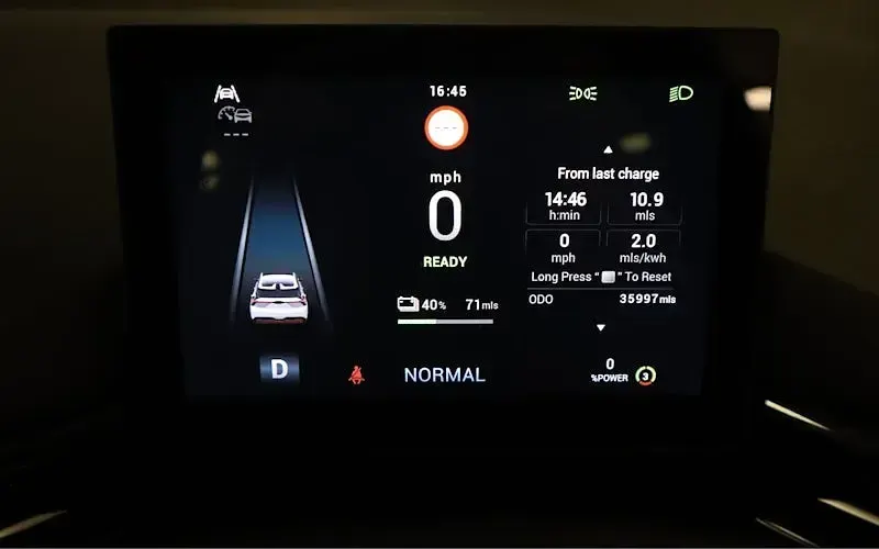 Used MG MG4 EV Trophy 150 kW (204 HP) 2023 Black Hatchback