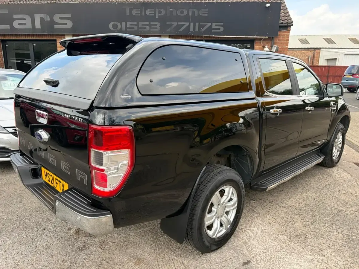 Used Ford Ranger Limited 2021 Black Pickup