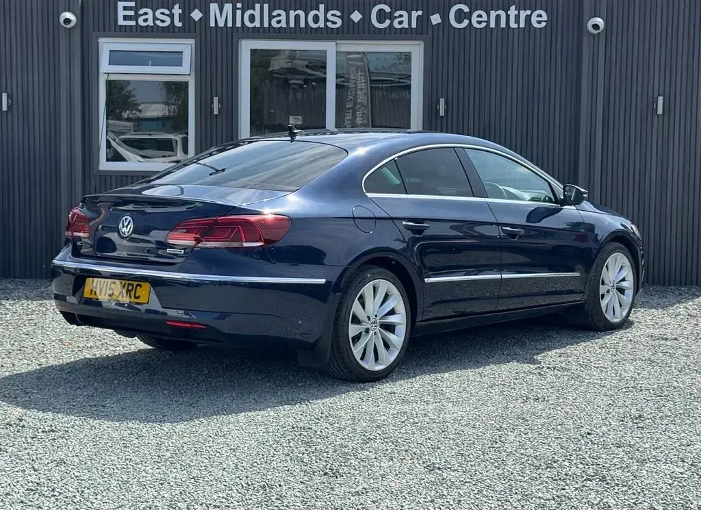 Used VW CC GT 140 HP (102 kW) 2015 Blue Sedan