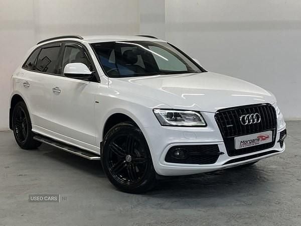 Used Audi Q5 S-Line 190 HP (139 kW) 2016 White SUV