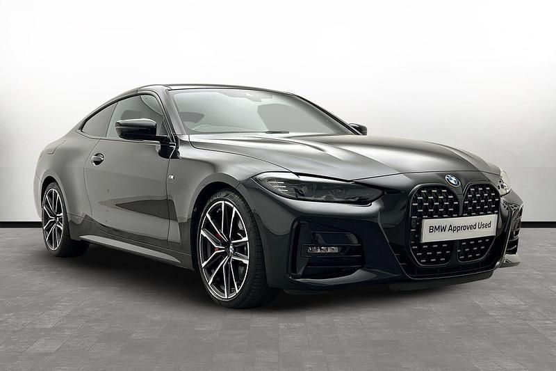 Black Used 2022 BMW 420 M Sport Coupe | £27,500 (Super price) - Image 1/3