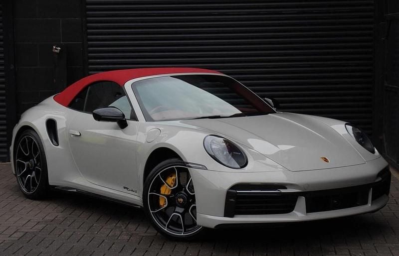 Grey Used 2023 Porsche 911 Turbo S Cabriolet Cabriolet | £169,000 (Fair price) - Image 1/4