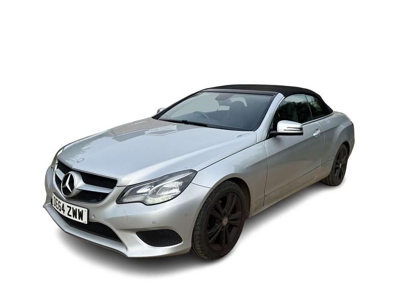 Begagnad Mercedes E220 SE 2014 Silver Cab