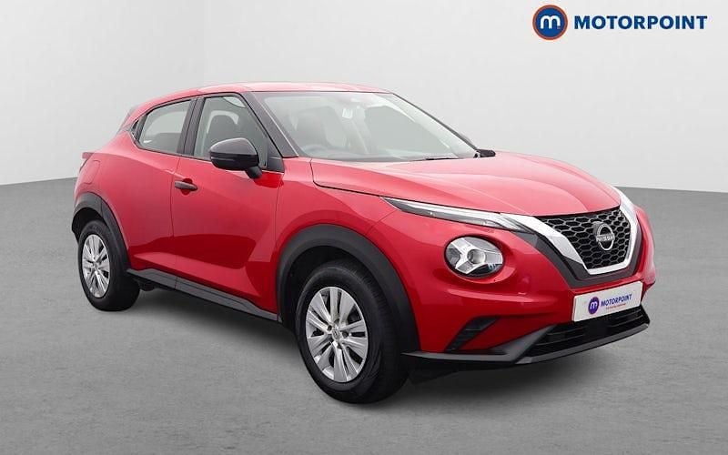 Red Used 2023 Nissan Juke Visia SUV | £11,349 (Good price) - Image 1/4