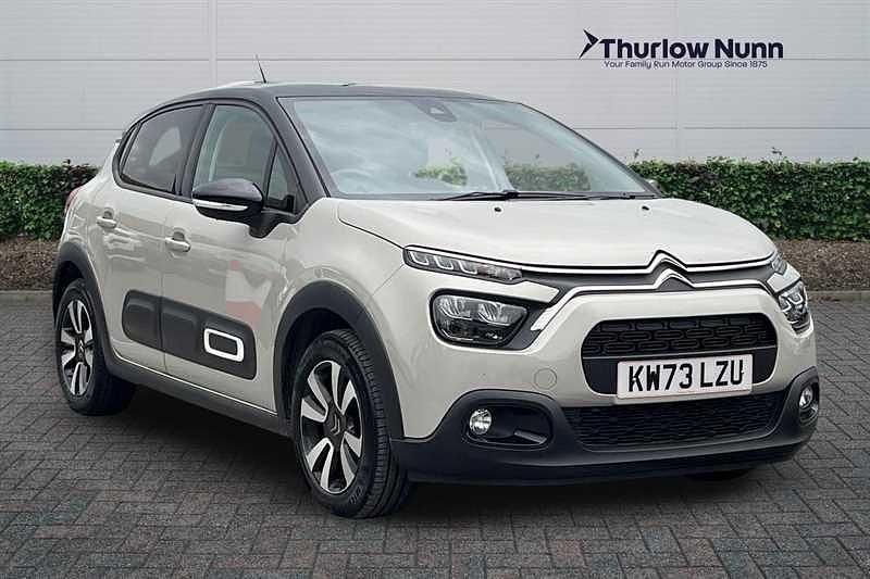Grey Used 2023 Citroën C3 PureTech Hatchback | £11,857 (Fair price) - Image 1/4