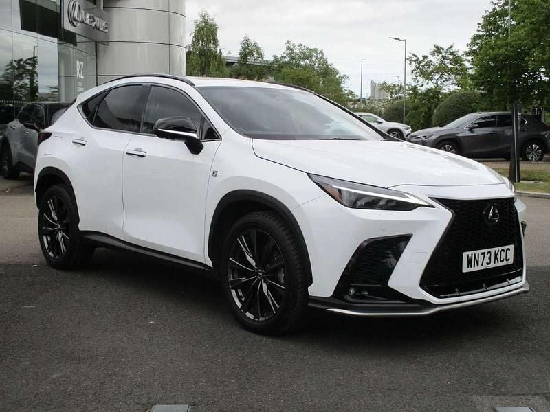 White Used 2023 Lexus NX450h+ Sport Line SUV | £45,990 (Super price) - Image 1/2