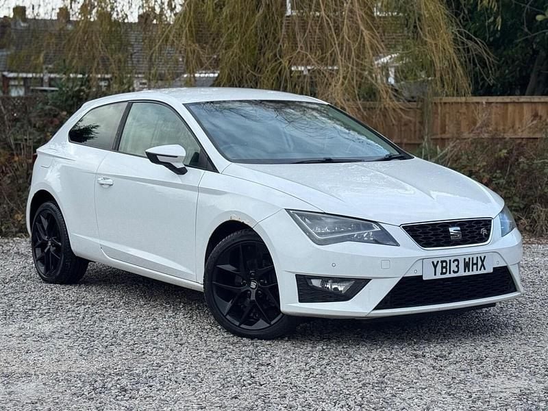 Used Seat Leon FR 2013 White Hatchback