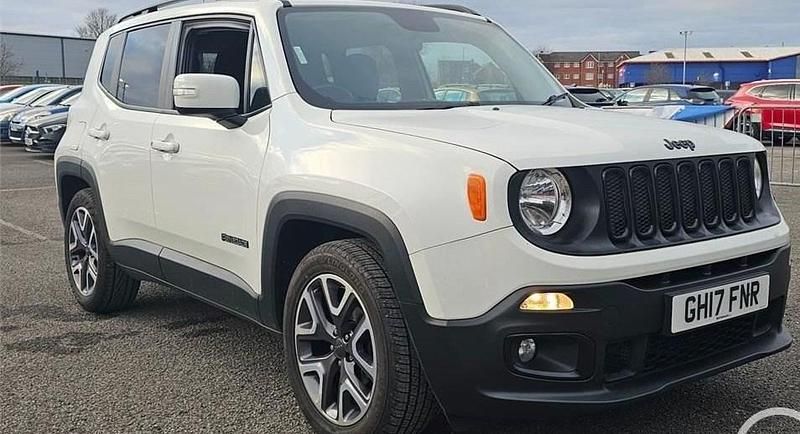 Used Jeep Renegade Night Eagle 120 HP (88 kW) 2017 Alpine white SUV
