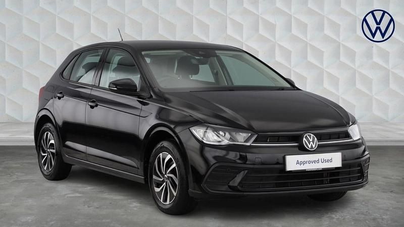 Used VW Polo Life 95 HP (69 kW) 2023 Black Hatchback