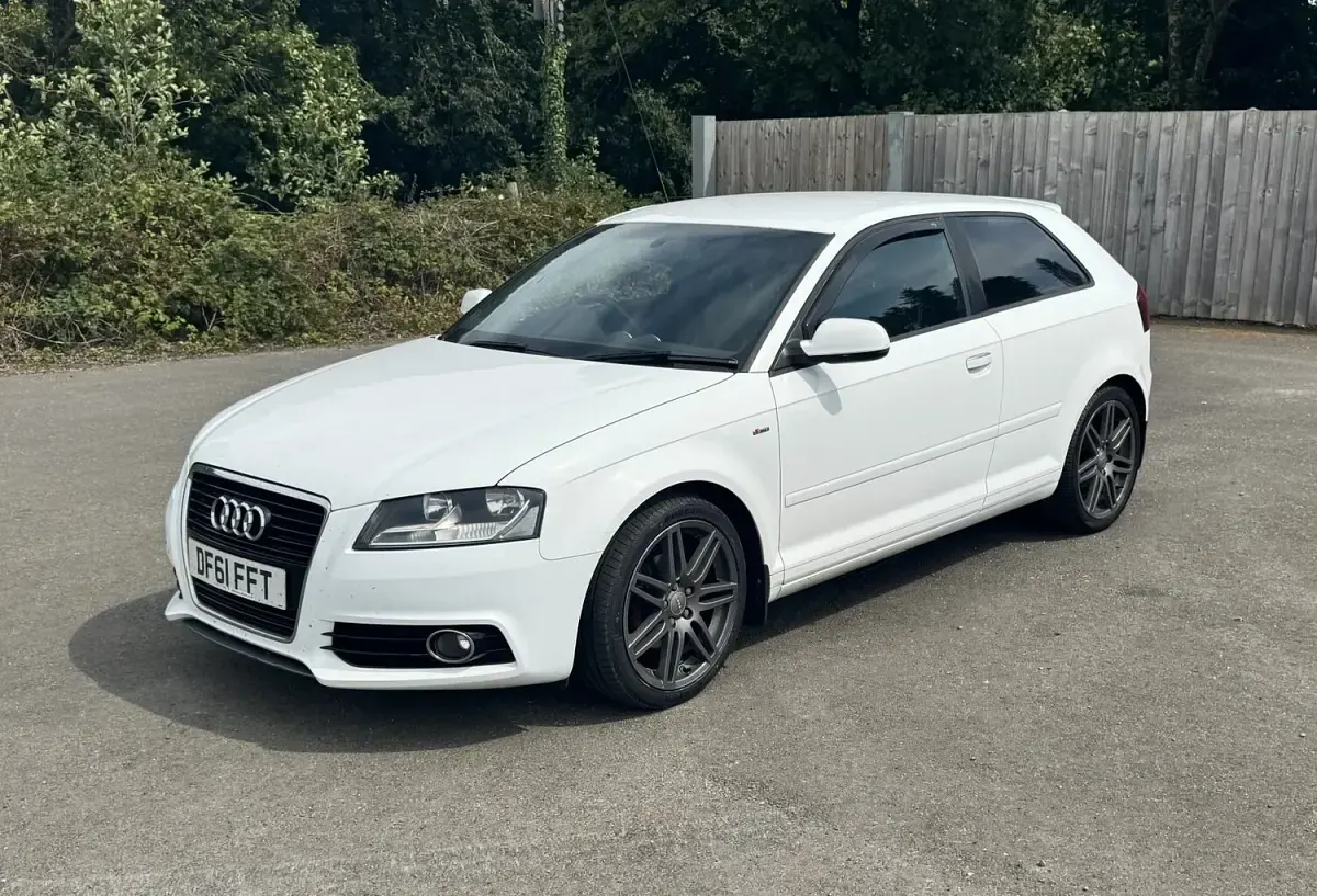 Used Audi A3 S-Line 2012 White Hatchback