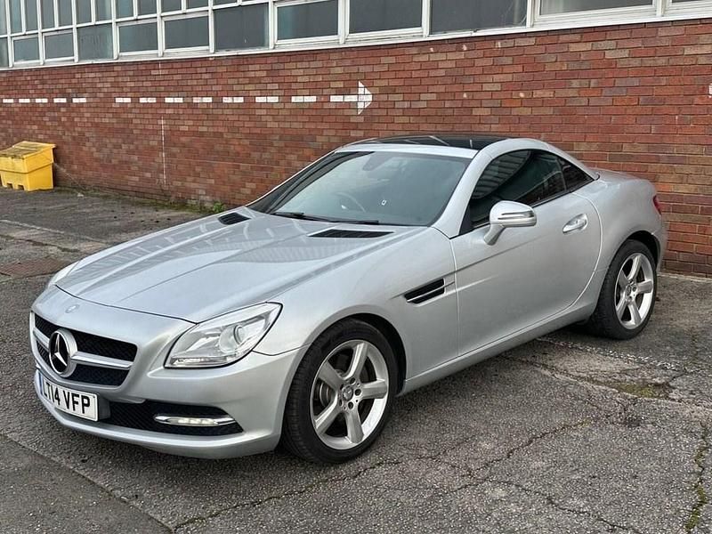 Used Mercedes SLK250 204 HP (150 kW) 2014 Silver Cabriolet