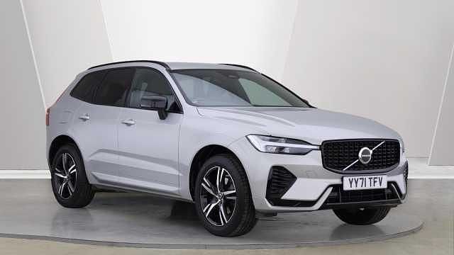 Silver Used 2022 Volvo XC60 R-Design SUV | £32,995 (Fair price) - Image 1/4