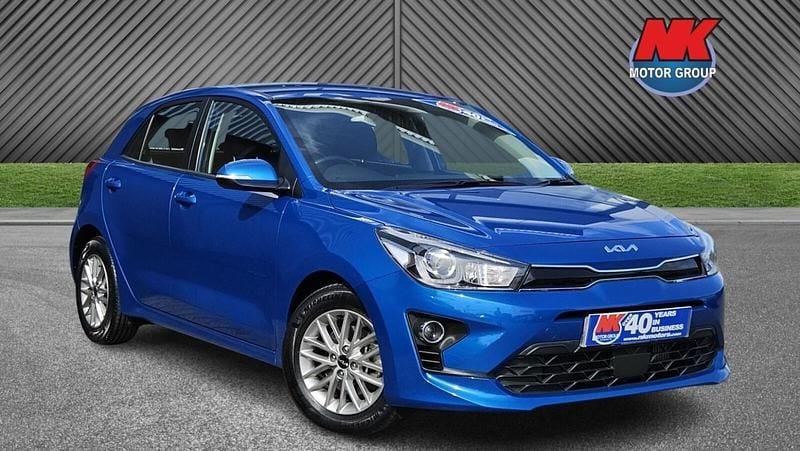Blue Used 2023 Kia Rio 2 Hatchback | £15,999 (Fair price) - Image 1/4