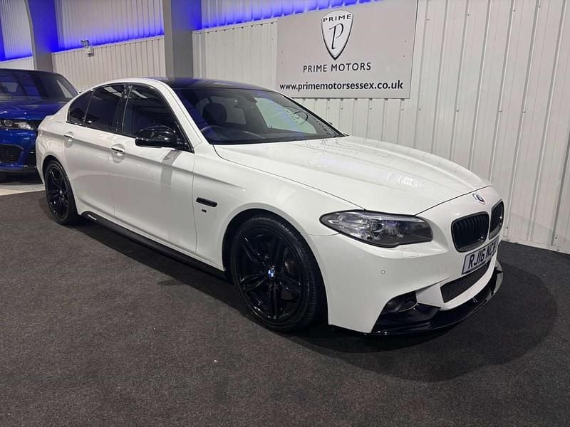 White Used 2016 BMW 535 M Sport Sedan | £15,749 (Fair price) - Image 1/4