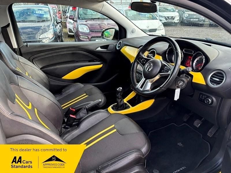 Used Vauxhall Adam Slam 100 HP (73 kW) 2014 Yellow Hatchback