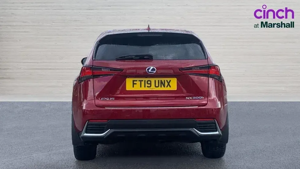 Used Lexus NX300h 197 HP (144 kW) 2019 Red SUV