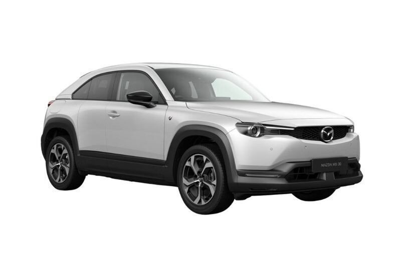 White New 2025 Mazda MX30 Exclusive-Line SUV | £16,900 (Good price) - Image 1/1