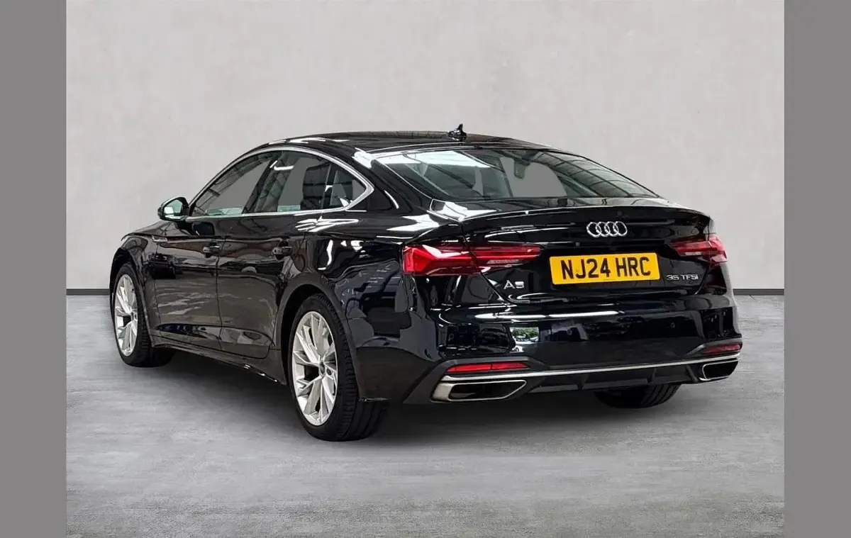 Used Audi A5 Sport 150 HP (110 kW) 2024 Black Hatchback