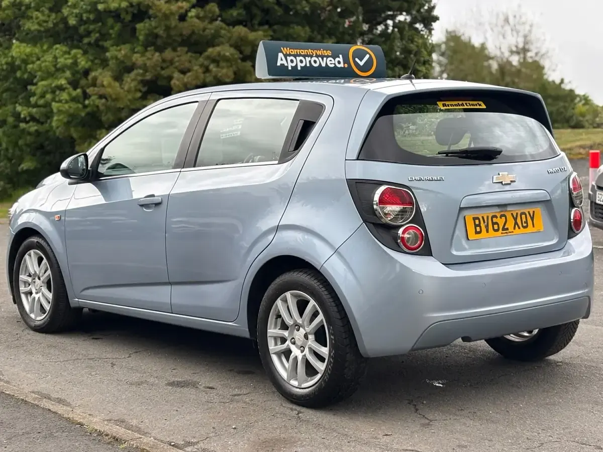 Used Chevrolet Aveo LTZ 2012 Blue Hatchback