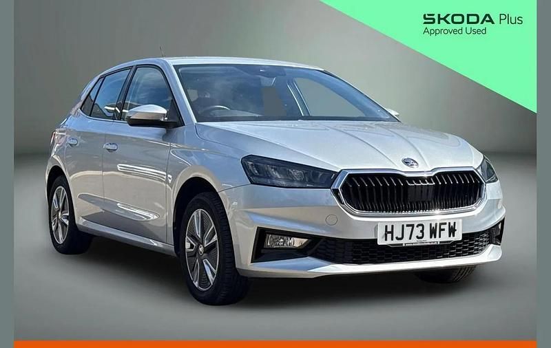 Used Skoda Fabia SE L 108 HP (79 kW) 2023 Silver Hatchback