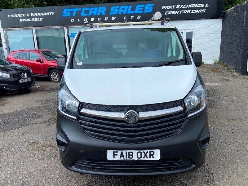White Used 2018 Vauxhall Vivaro Van | £7,590 (Super price) - Image 1/4
