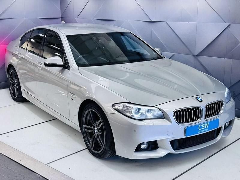 Used BMW 520 M Sport 190 HP (139 kW) 2014 Silver Sedan