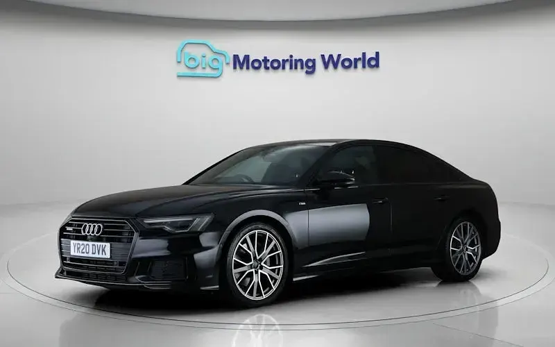 Used Audi A6 Black Edition 286 HP (210 kW) 2020 Black Sedan