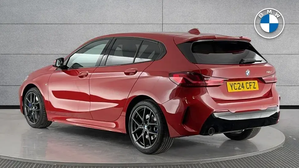 Used BMW 116 M Sport 116 HP (85 kW) 2024 Red Hatchback