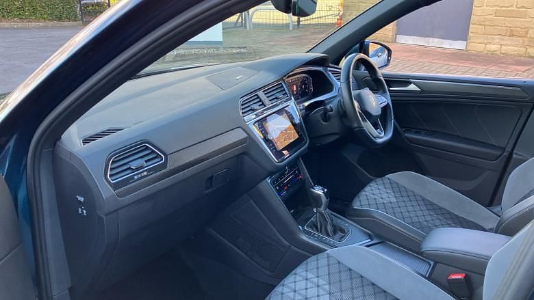 Used VW Tiguan R-line 150 HP (110 kW) 2021 Blue SUV