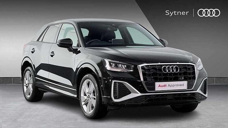 Black Used 2024 Audi Q2 S-Line SUV | £26,000 (A bit pricey) - Image 1/4